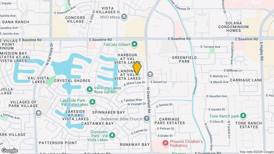 2306 E Gondola Ln Map and Location Details