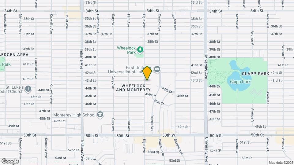 2906 43rd St Map and Location Details