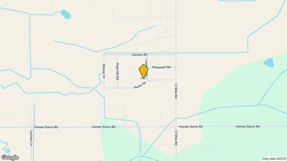 3831 Plains Dr Map and Location Details