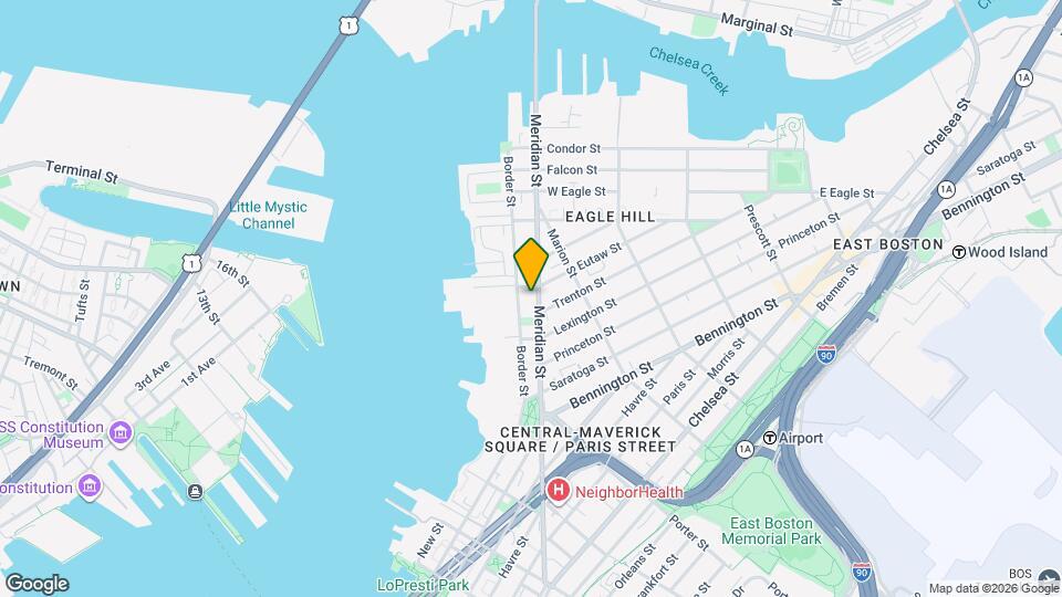 342 Meridian St, Unit 2 Map and Location Details