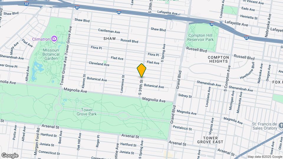 2307 S 39th St Map and Location Details
