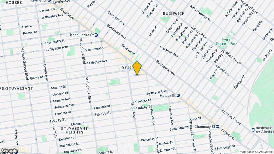 838 Monroe St Mapa y Detalles de la Ubicación