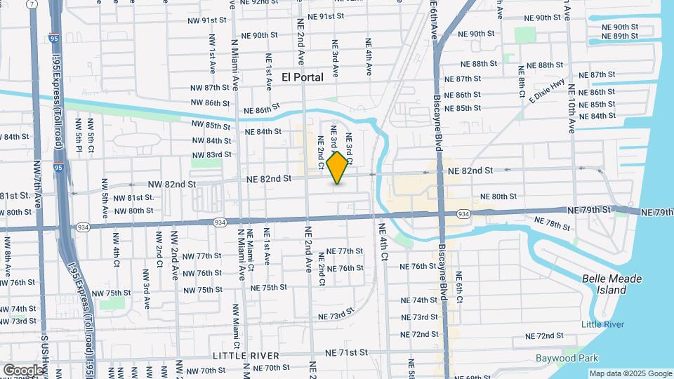 285 NE 80th Ter Map and Location Details