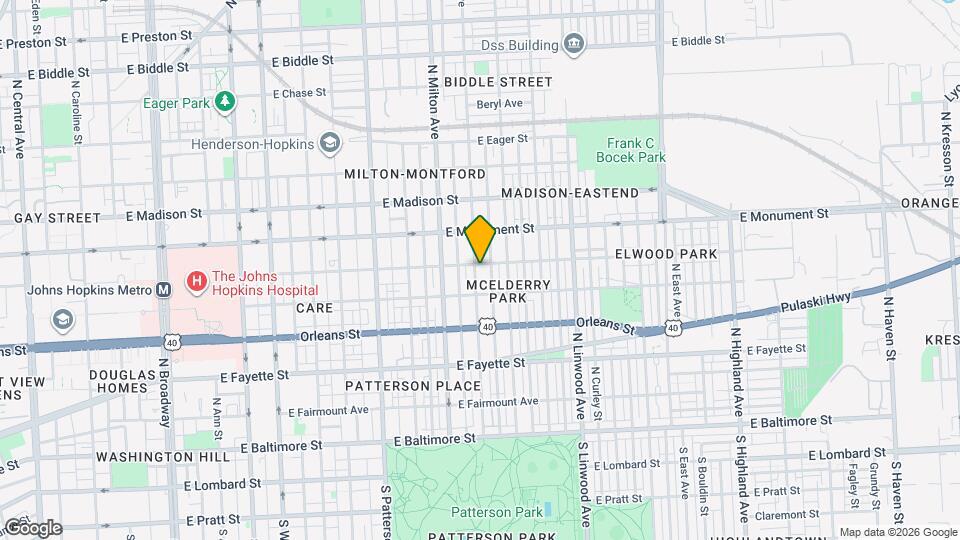 539 N Luzerne Ave Map and Location Details