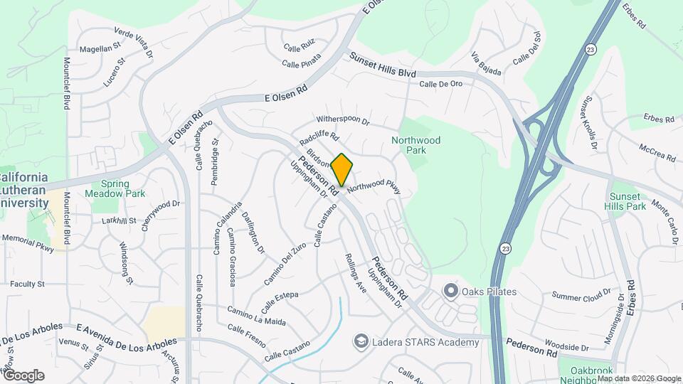 1401 Northwood Pkwy Map and Location Details