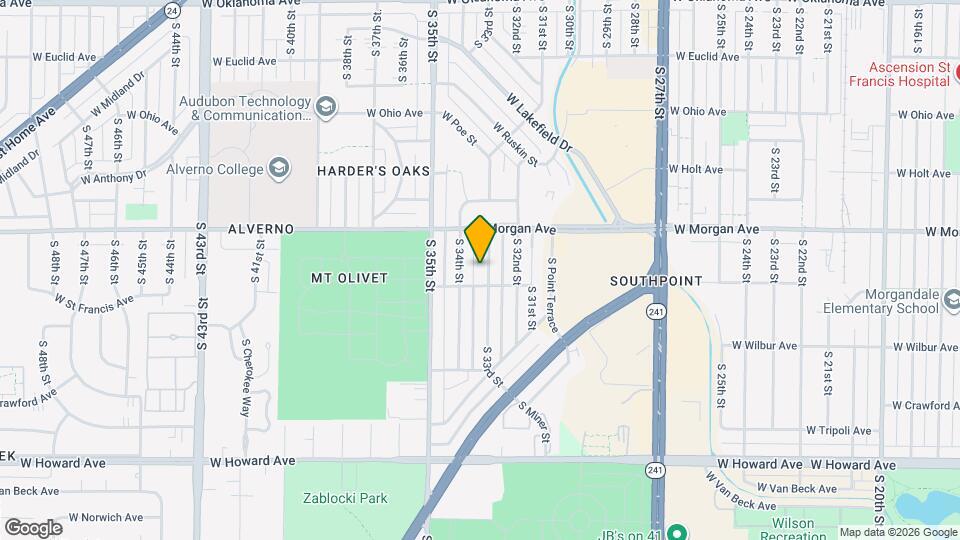 3559 S 33rd St Map and Location Details