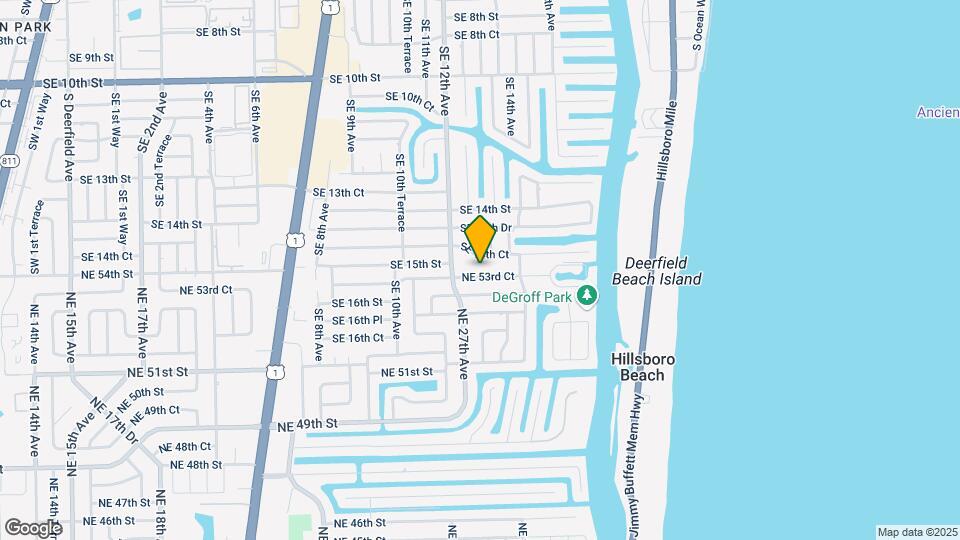 2741 NE 53rd Ct Map and Location Details