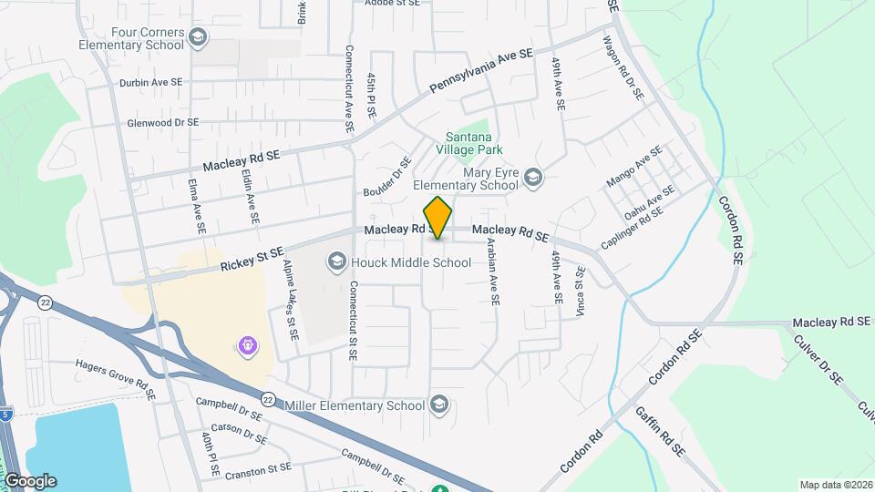 1045 Raffon Ct SE Map and Location Details