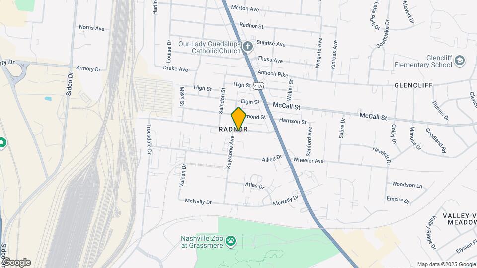 425 Veritas St Map and Location Details