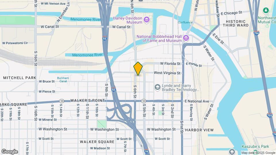 522 S 6th St Map and Location Details