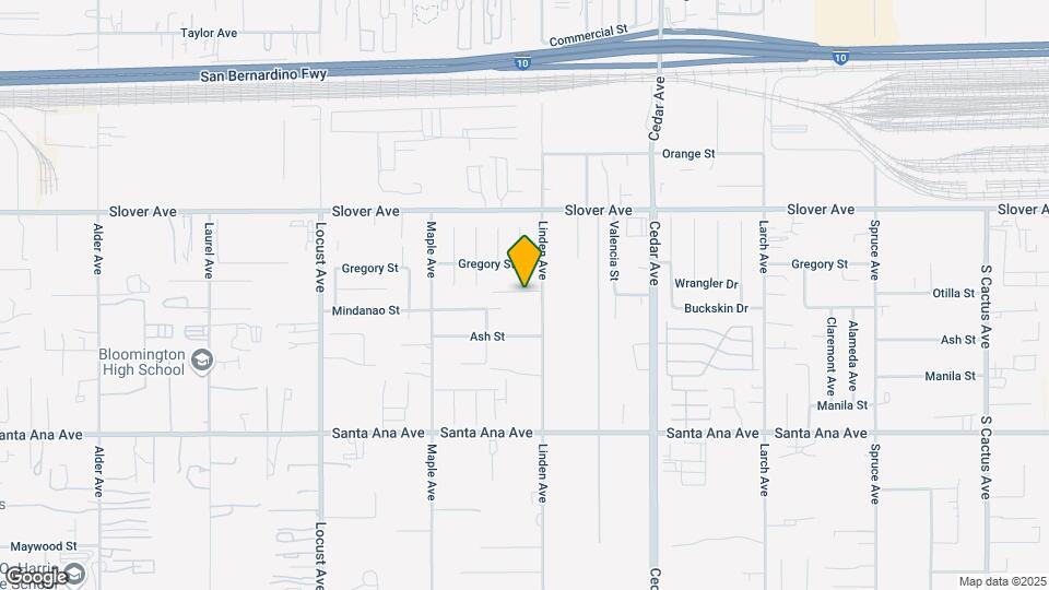 947 W Manzanita St Map and Location Details