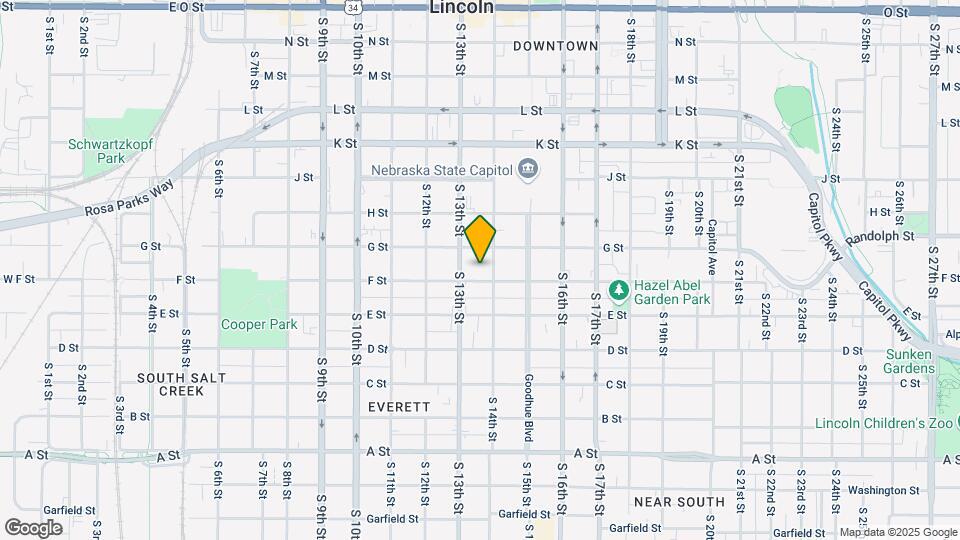 1330 F St Map and Location Details