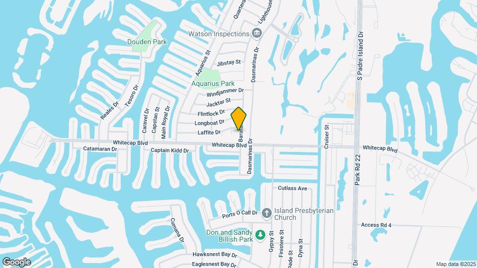 15229 Barataria Dr Map and Location Details