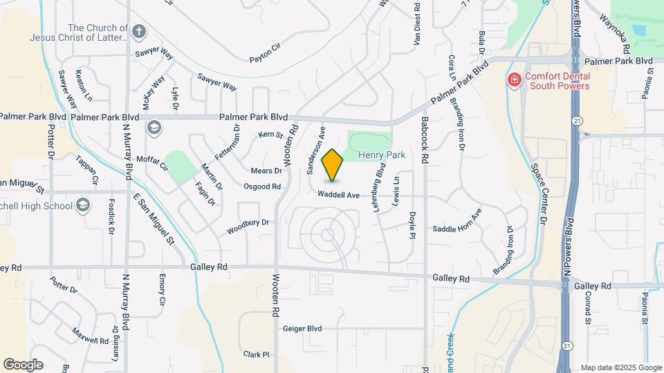 1315 Shadberry Ct Map and Location Details