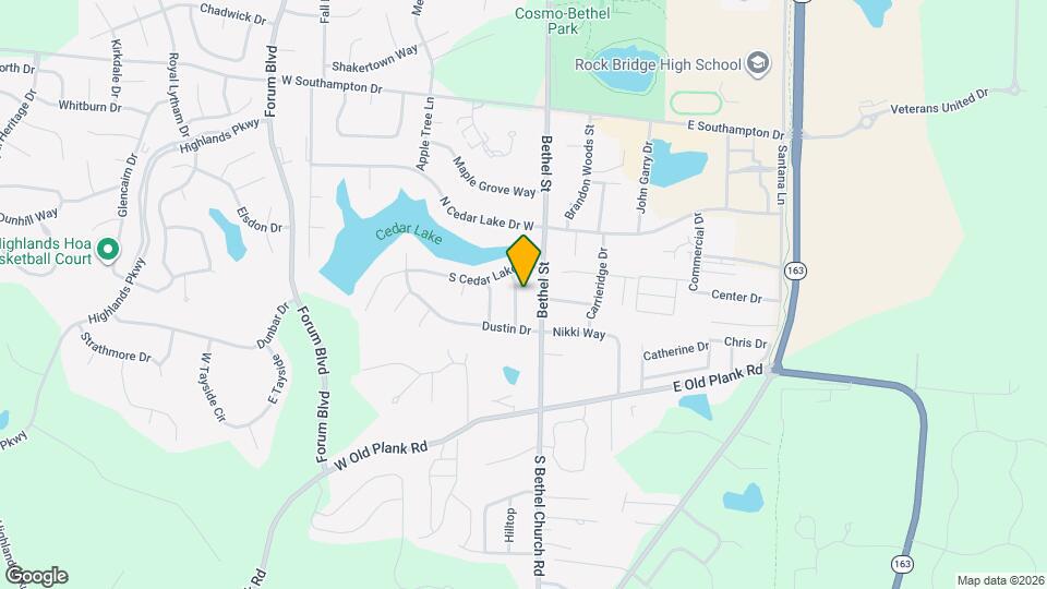 5008 Thornridge Dr Map and Location Details