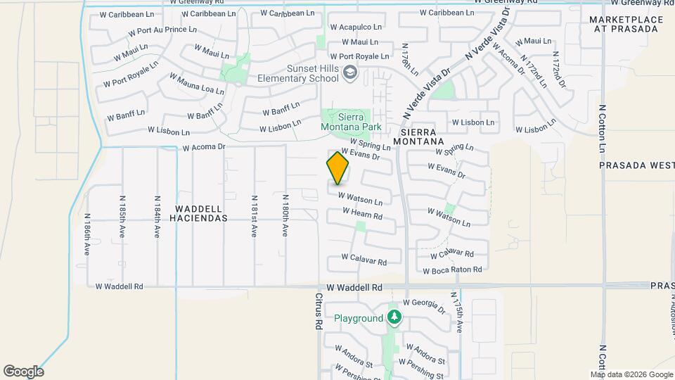 17856 W Watson Ln Map and Location Details