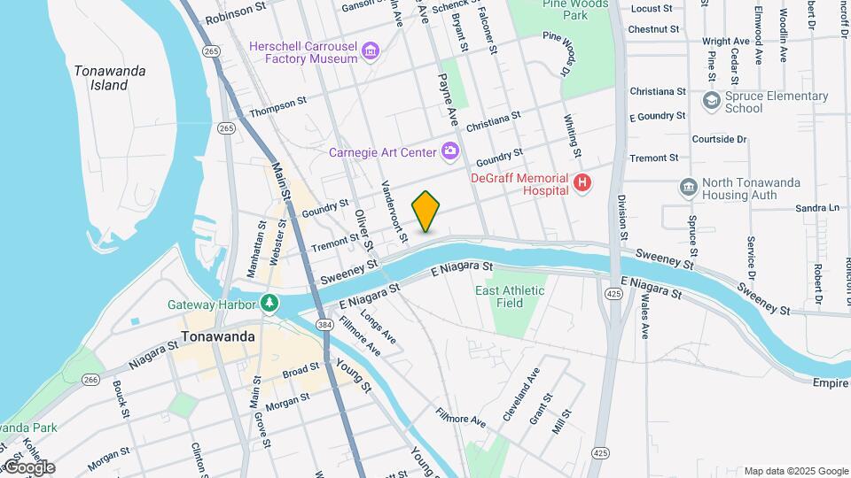 274 Sweeney St, Unit Upper Map and Location Details