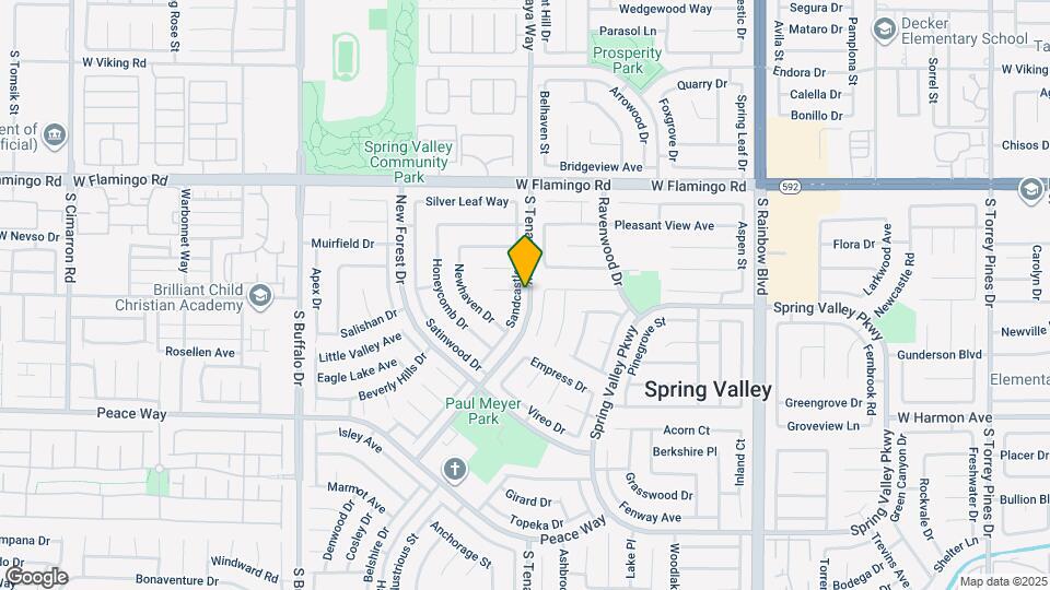 4296 Sandcastle Dr Map and Location Details