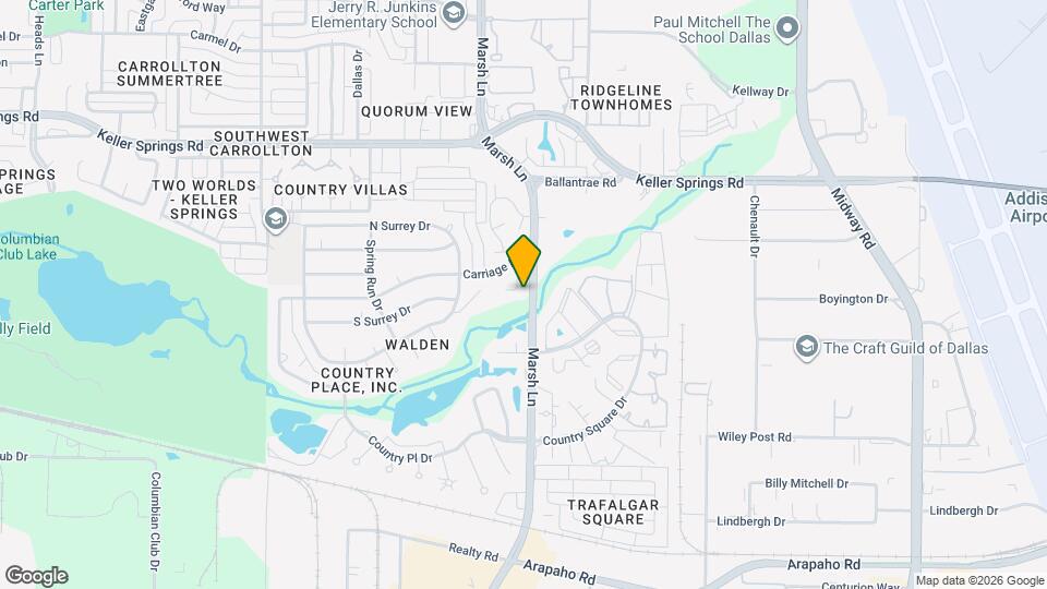 2940 Woodcroft Cir Map and Location Details