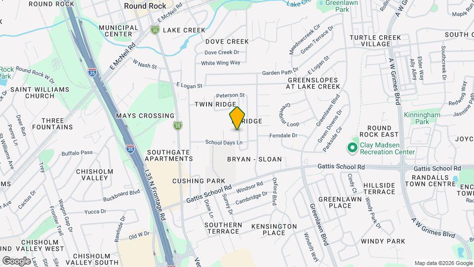 1210 Hyridge St Mapa y Detalles de la Ubicación