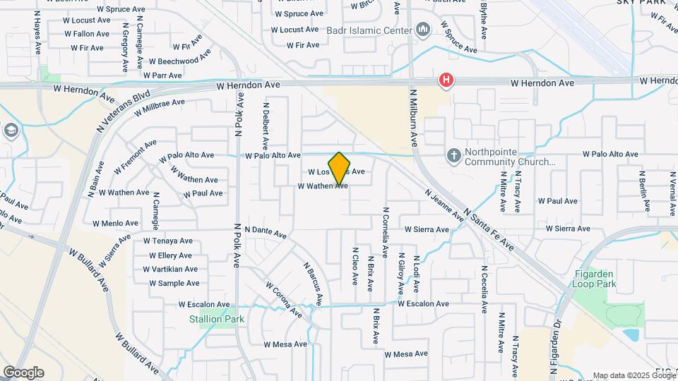 5147 W Wathen Ave Map and Location Details
