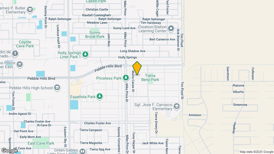 14709 Tierra Garcia Dr Map and Location Details