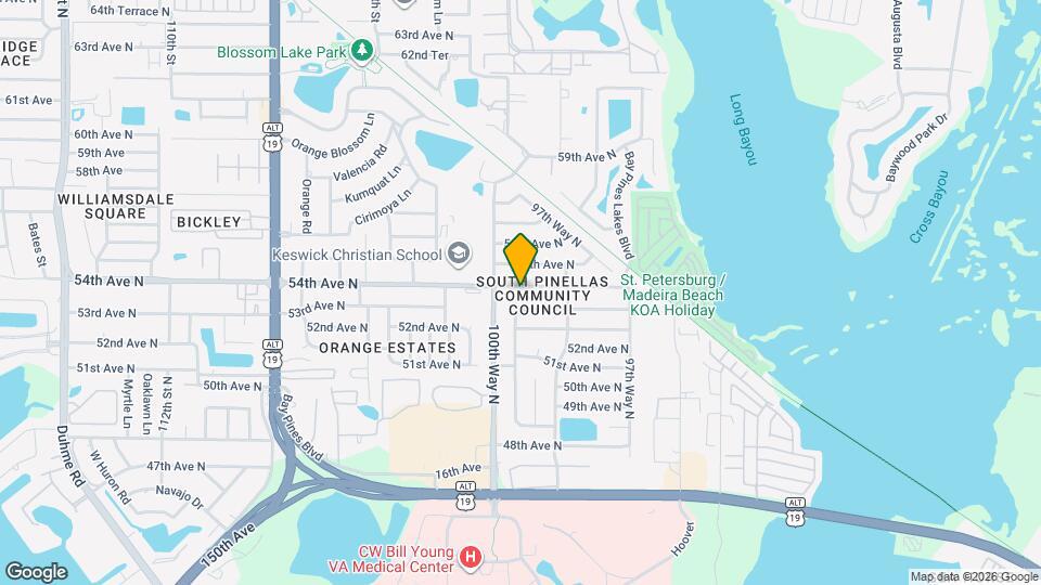 9970 54th Ave N Mapa y Detalles de la Ubicación