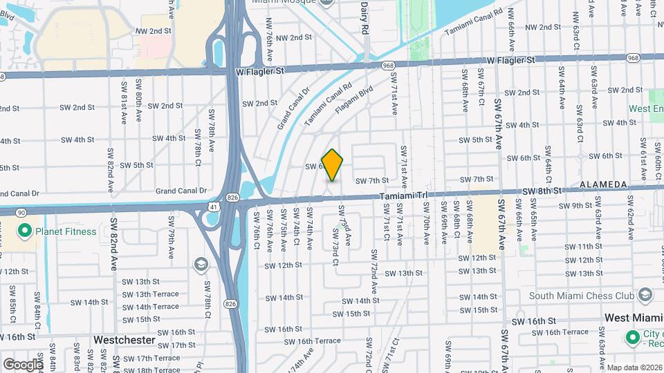 761 SW 73rd Ct Map and Location Details