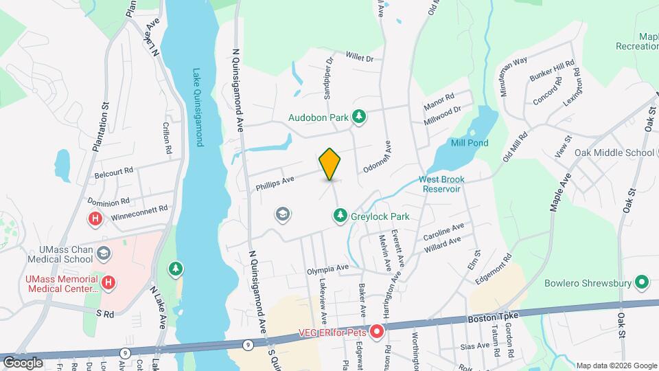 1 Avon Dr Map and Location Details