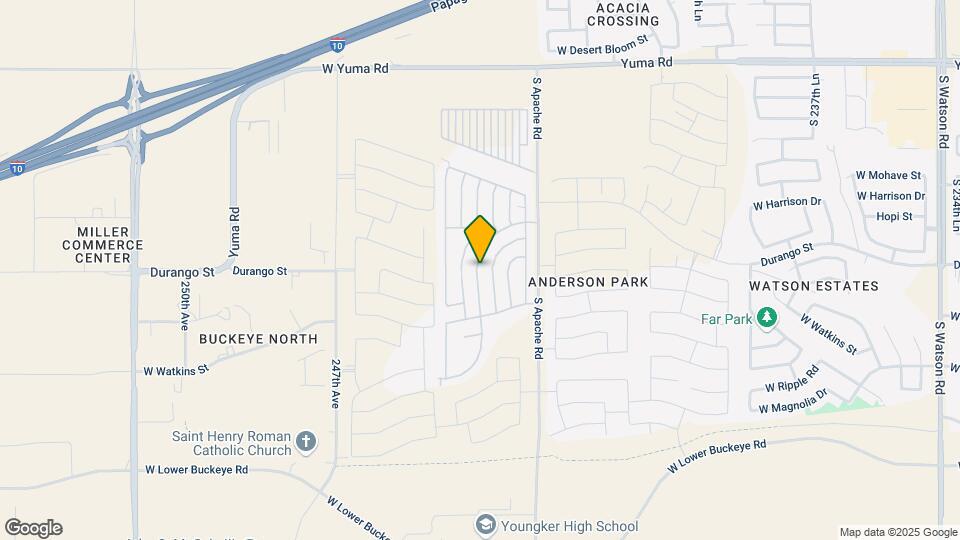 2000 S Apache Rd Map and Location Details