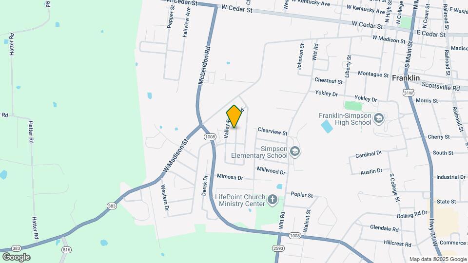 1307 Miller Pond Rd Map and Location Details