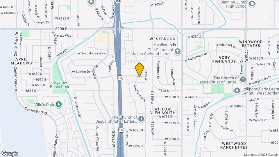 6511 S Gold Medal Dr Map and Location Details