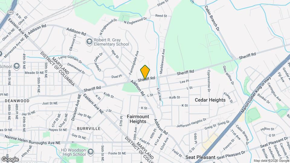 5425 Sheriff Rd Map and Location Details