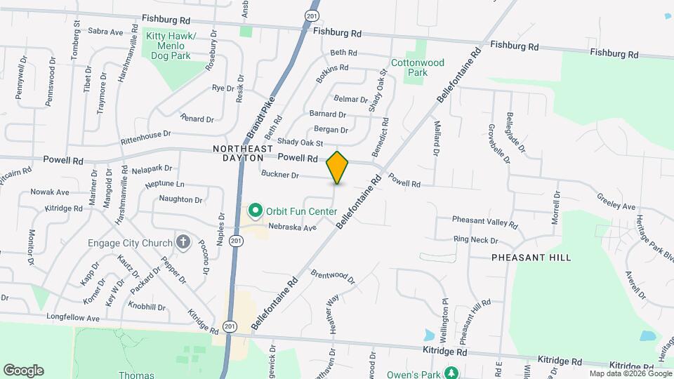 5476 Broomall St Map and Location Details