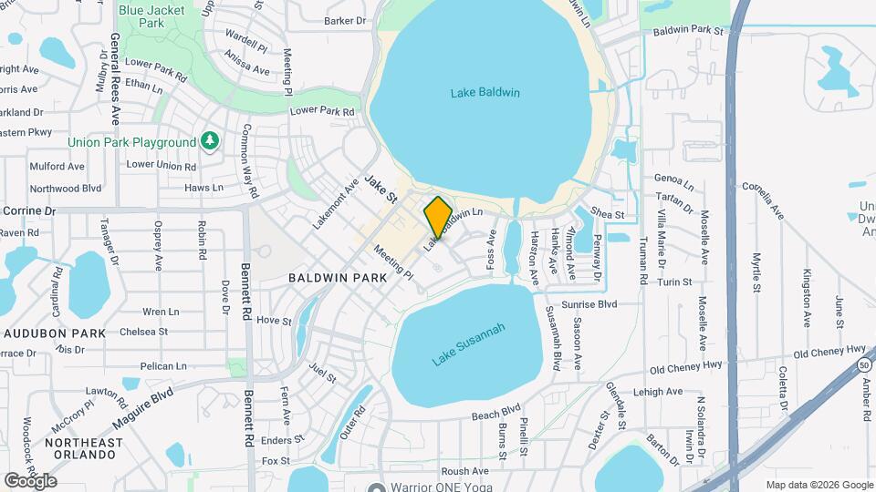 1567 Lake Baldwin Ln Map and Location Details