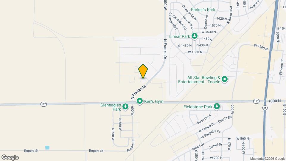 1162 N 550 W Map and Location Details