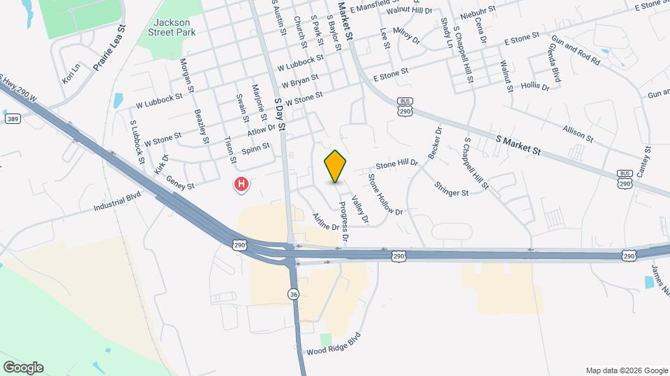 2318 Progress Dr Map and Location Details