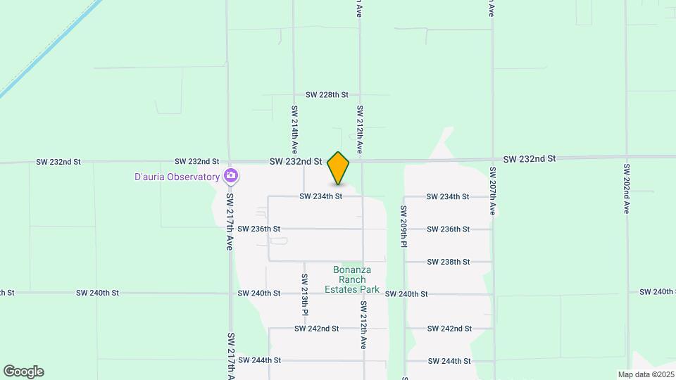 21263 SW 234th St Map and Location Details