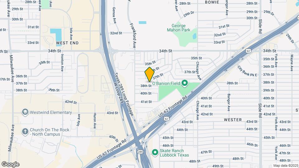 5726 38th St Map and Location Details