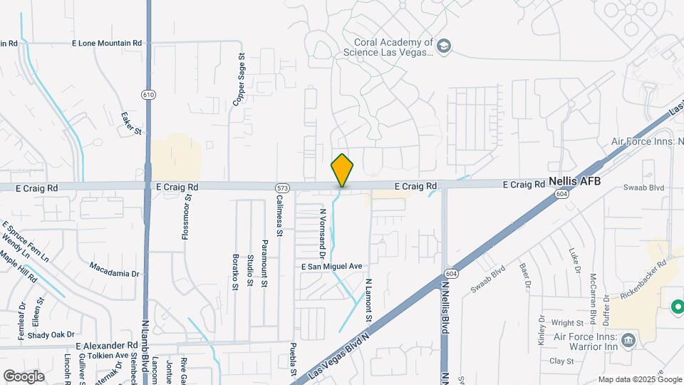 4831 E Craig Rd Mapa y Detalles de la Ubicación