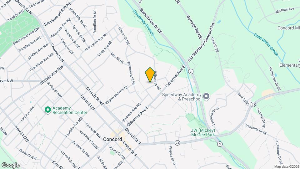 193 Hoover Ave NE Map and Location Details