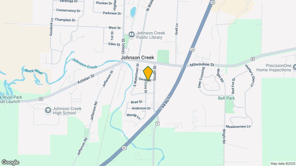 Johnson Creek Apartments Map and Location Details
