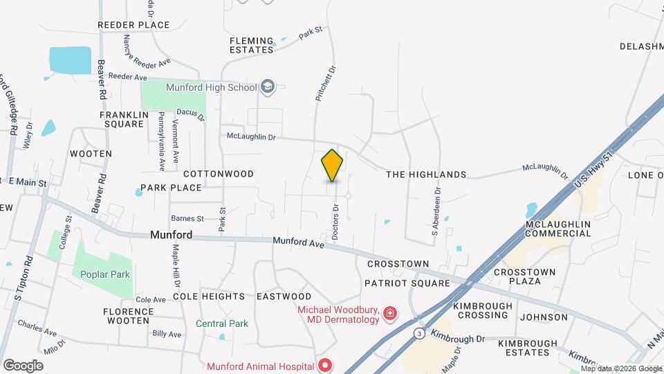 176 Forsyth Ln Map and Location Details