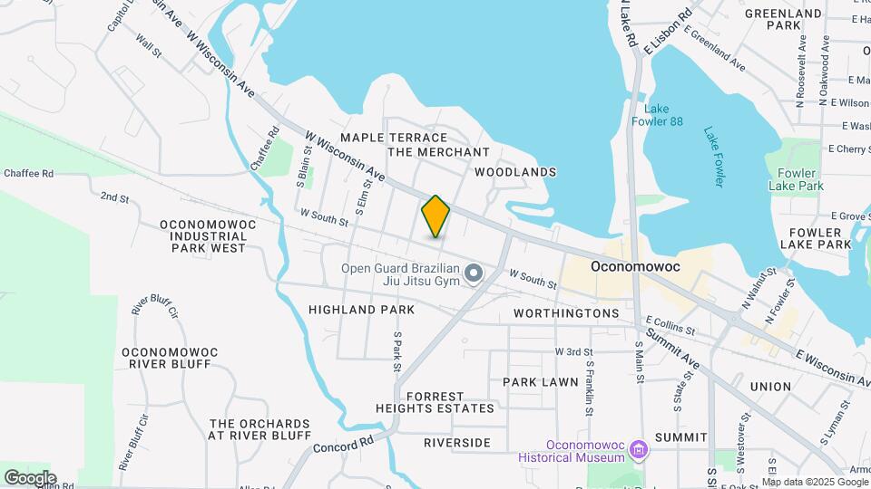 502 W South St Mapa y Detalles de la Ubicación