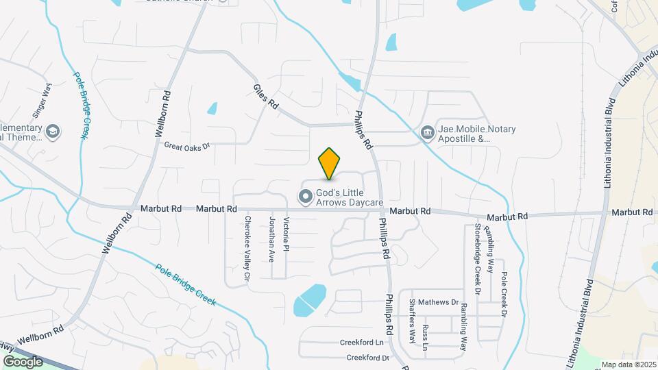 1975 Corners Cir Map and Location Details