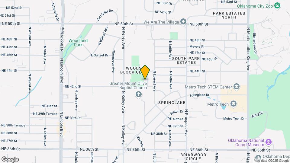 4309 Woods Dr Map and Location Details