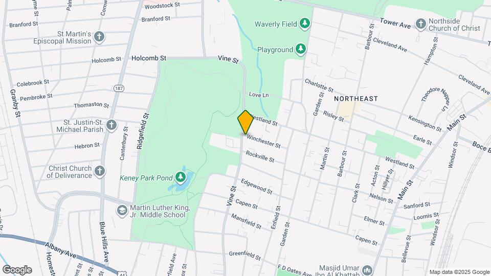 352 Vine St Map and Location Details