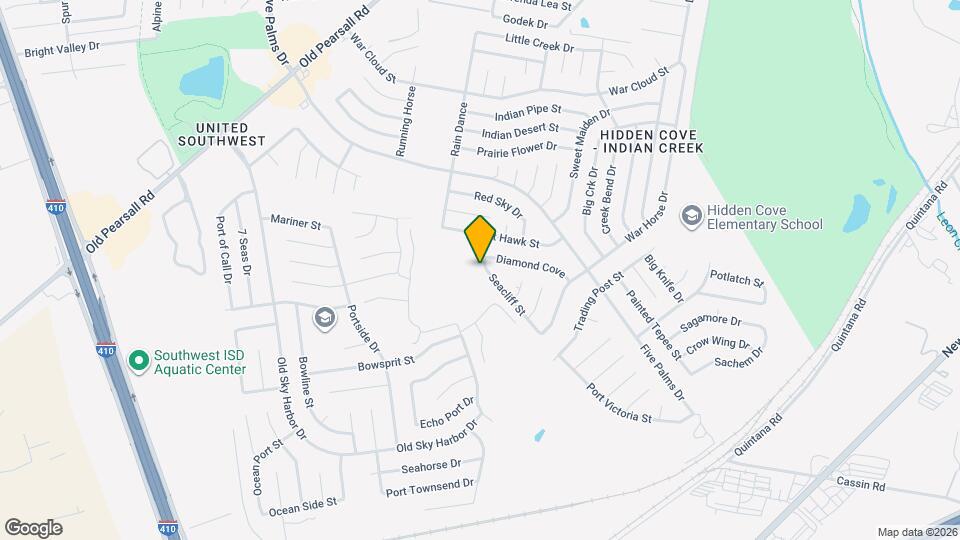 8905 Seacliff St Map and Location Details