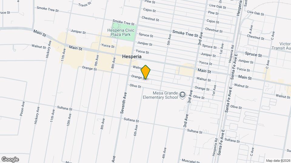 15999 Orange St, Unit D Mapa y Detalles de la Ubicación