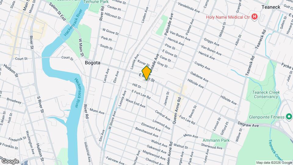 316 Palisade Ave Map and Location Details